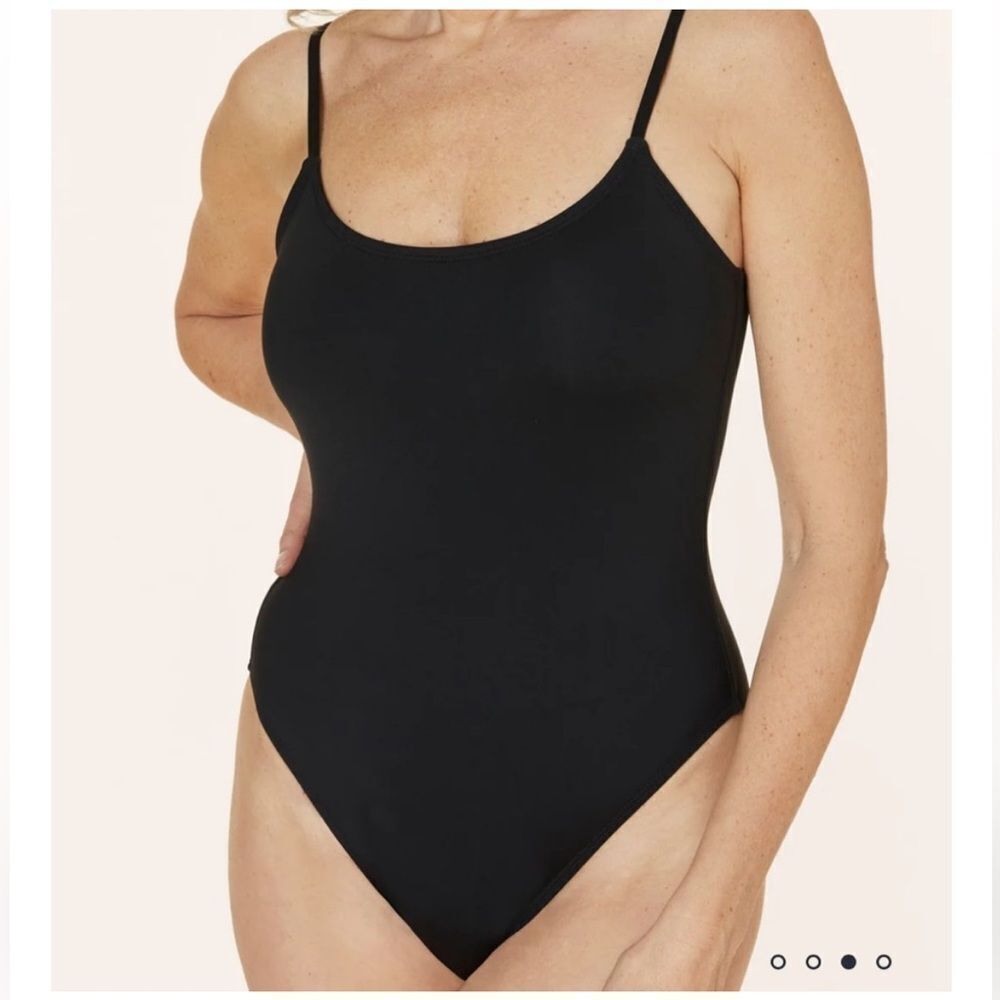 Andie The Laguna One‎ Piece Swimsuit Black size L NWT